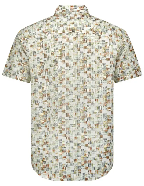 No Excess Shirt Short Sleeve Allover Printed 23440305