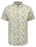 No Excess Shirt Short Sleeve Allover Printed 23440305