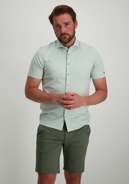 No Excess Shirt Short Sleeve Jersey Melange S 27420381