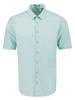 No Excess Shirt Short Sleeve Solid With Linen 27480321SN