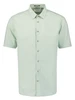No Excess Shirt Short Sleeve Solid With Linen 27480321SN