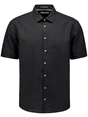No Excess Shirt Short Sleeve Solid With Linen 27480321SN