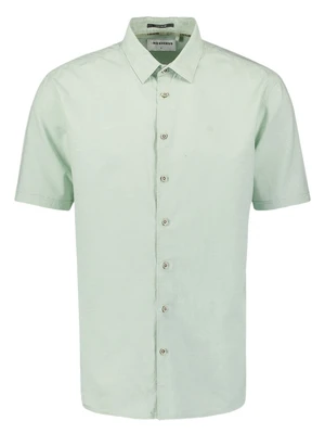 No Excess Shirt Short Sleeve Solid With Linen 27480321SN