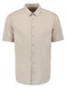 No Excess Shirt Short Sleeve Solid With Linen 27480321SN