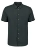 No Excess Shirt Short Sleeve Solid With Linen 27480321SN