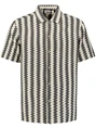 No Excess Shirt Short Sleeve Zig Zag Jacquard 28490488