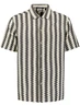 No Excess Shirt Short Sleeve Zig Zag Jacquard 28490488