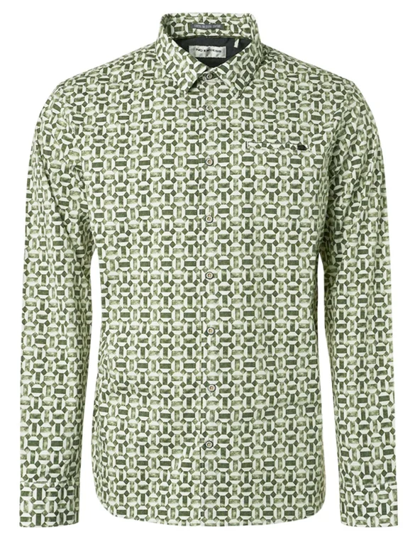 No Excess Shirt Stretch Allover Printed 21430813