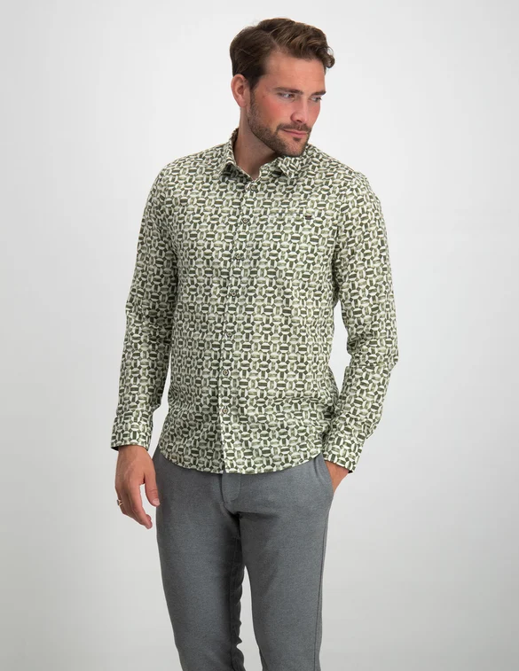 No Excess Shirt Stretch Allover Printed 21430813