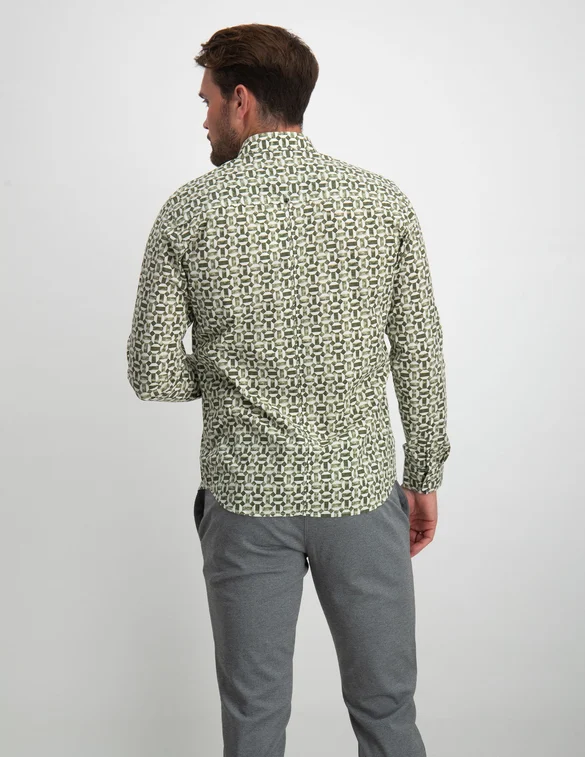 No Excess Shirt Stretch Allover Printed 21430813