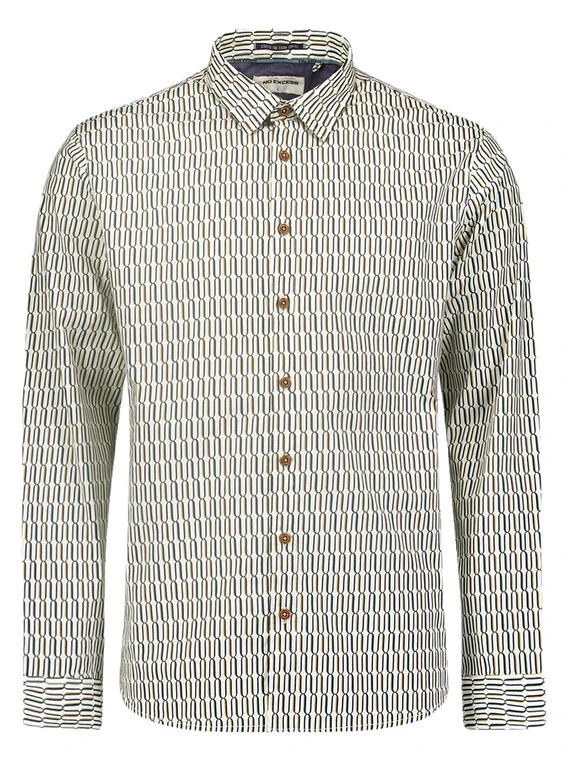 No Excess Shirt Stretch Allover Printed 25430711