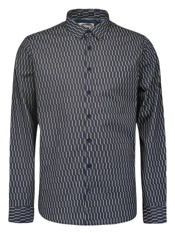 No Excess Shirt Stretch Allover Printed 25430711