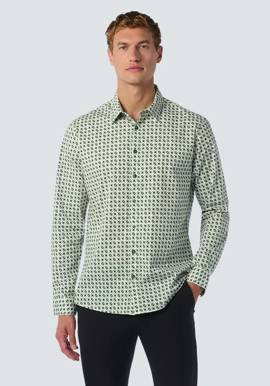 No Excess Shirt Stretch Allover Printed 25430713