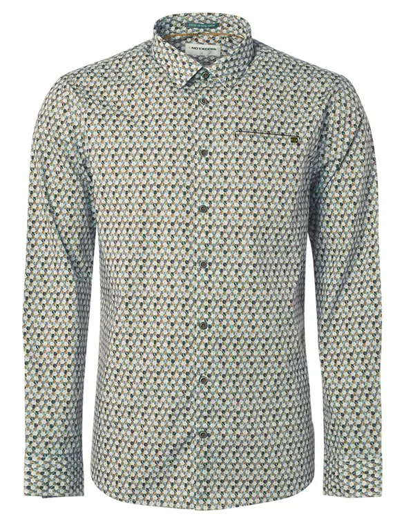 No Excess Shirt Stretch Allover Printed 25430871