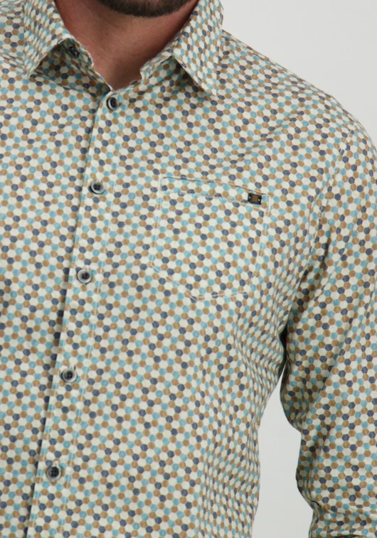 No Excess Shirt Stretch Allover Printed 25430871