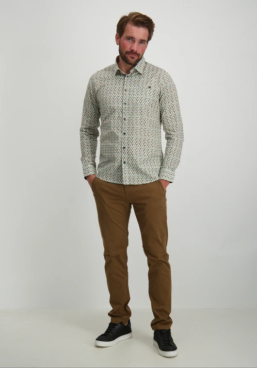 No Excess Shirt Stretch Allover Printed 25430871