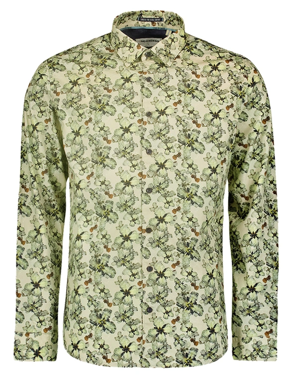 No Excess Shirt Stretch Allover Printed 25450733
