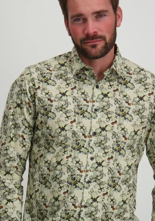 No Excess Shirt Stretch Allover Printed 25450733
