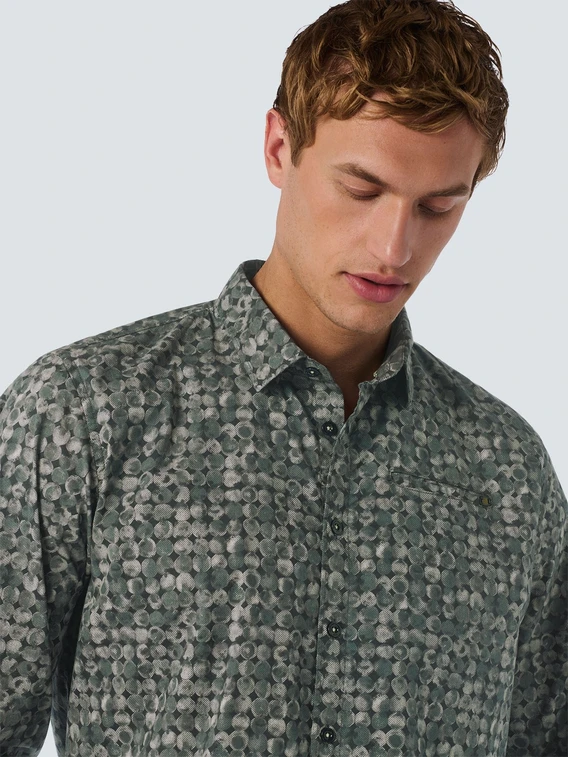 No Excess Shirt Stretch Allover Printed 25450840