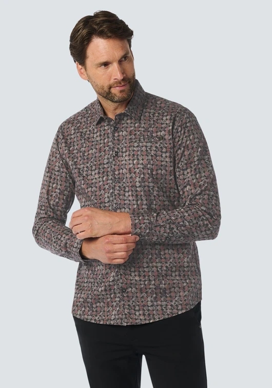 No Excess Shirt Stretch Allover Printed 25450840