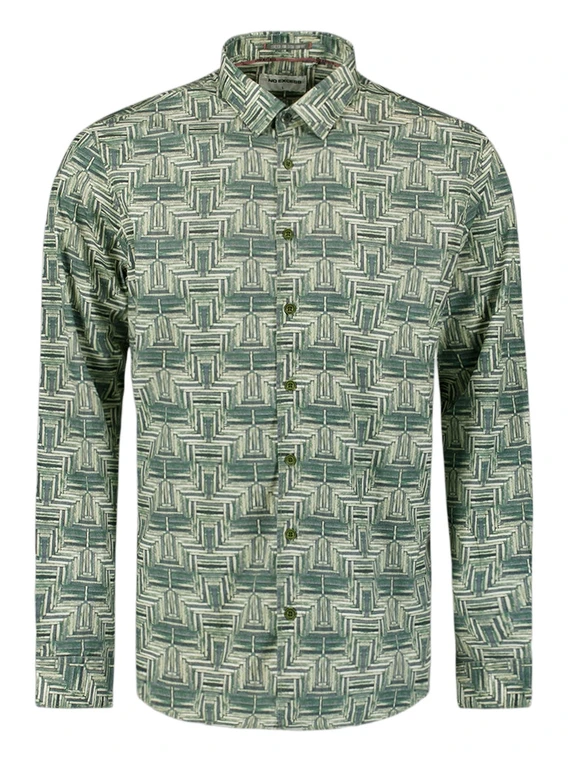 No Excess Shirt Stretch Allover Printed 29450701