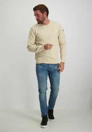 No Excess Sweater Crewneck Double Layer Jacqu 25100908