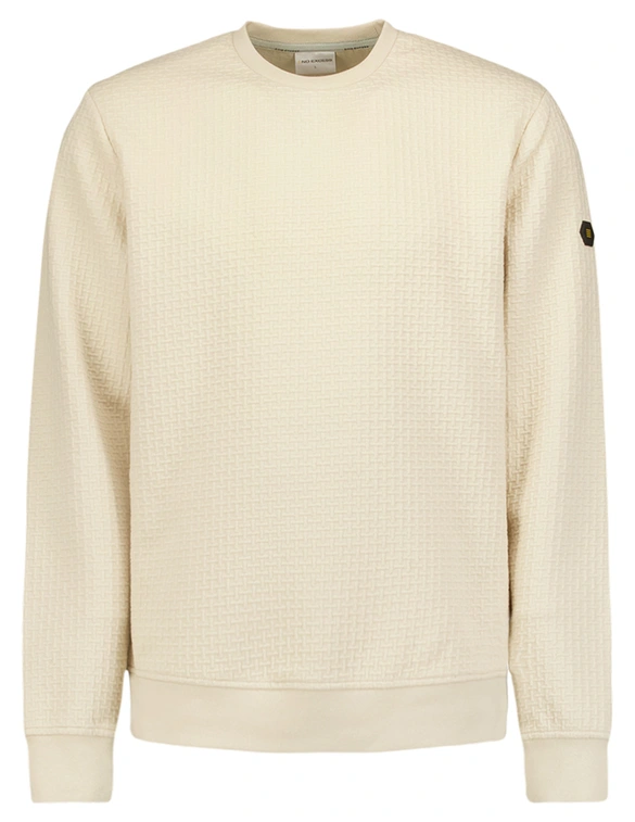 No Excess Sweater Crewneck Double Layer Jacqu 25100908