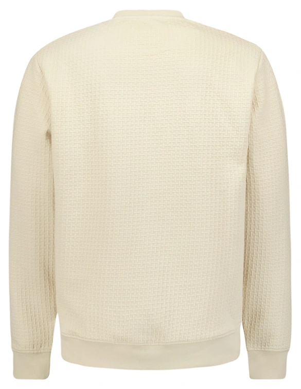 No Excess Sweater Crewneck Double Layer Jacqu 25100908