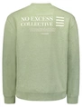 No Excess Sweater Crewneck Melange 25100811