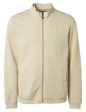 No Excess Sweater Full Zip Double High Neck S 15100218