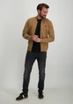 No Excess Sweater Full Zipper Pique Bomber 25100806SN