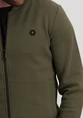 No Excess Sweater Full Zipper Pique Bomber N1006