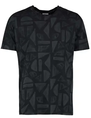 No Excess T-Shirt Crewneck Allover Printed Sl 20350426