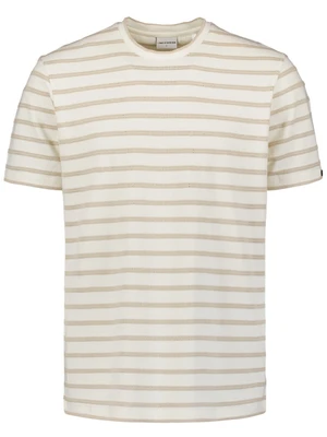 No Excess T-Shirt Crewneck Jacquard Stripes 27350304