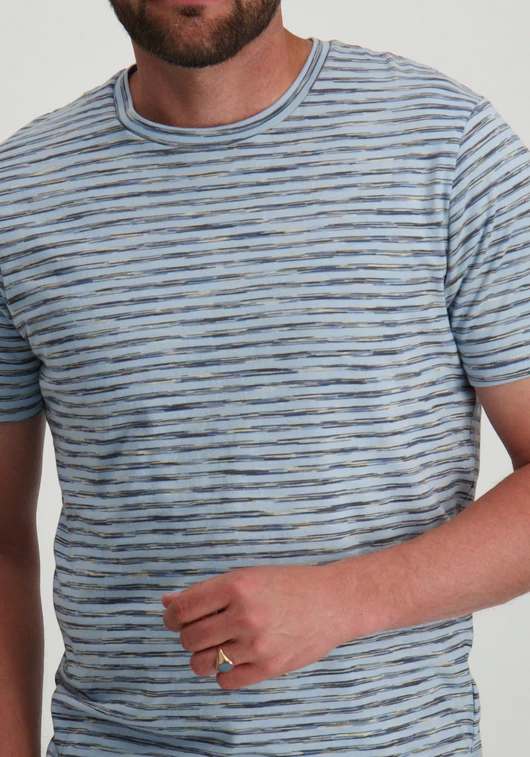 No Excess T-Shirt Crewneck Multi Coloured Mel 28340470