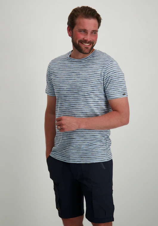 No Excess T-Shirt Crewneck Multi Coloured Mel 28340470