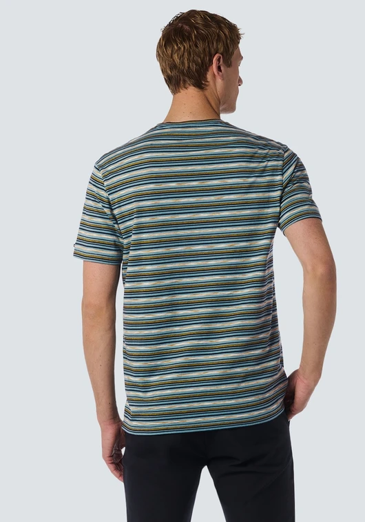 No Excess T-Shirt Crewneck Multi Coloured Str 25350731