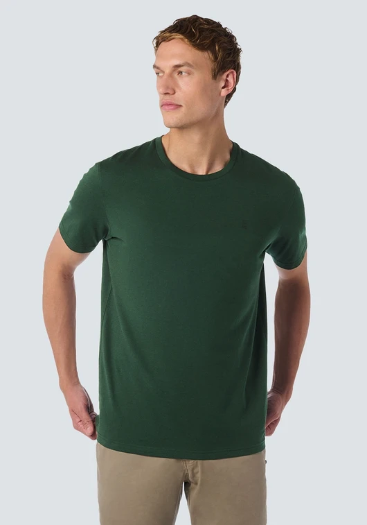 No Excess T-Shirt Crewneck Solid Basic 25340701