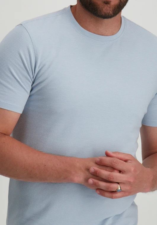 No Excess T-Shirt Crewneck Solid Relief Knit 28350405