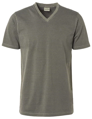 No Excess T-Shirt V-Neck 2 Coloured Stripes G 19350320