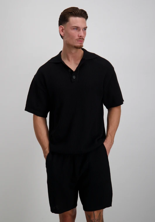 Off The Pitch Crochet Boulevard Polo OTP251041