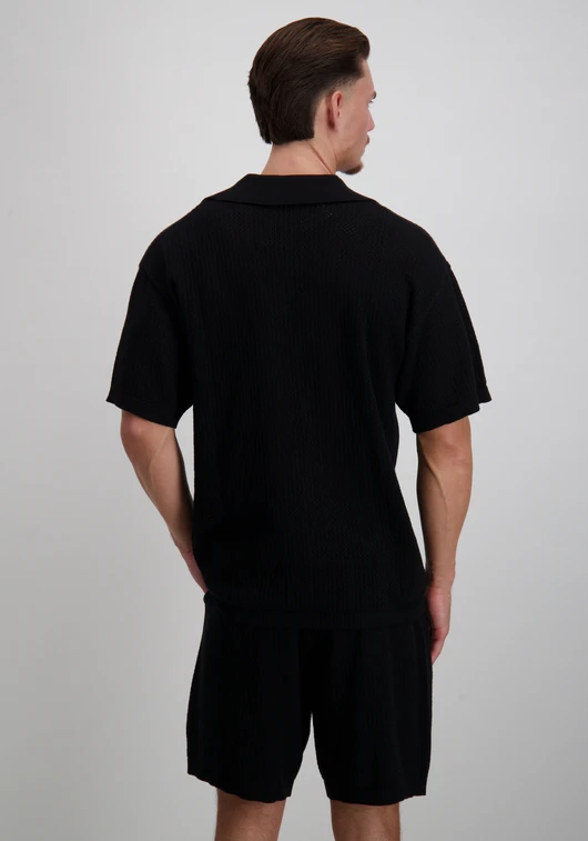 Off The Pitch Crochet Boulevard Polo OTP251041