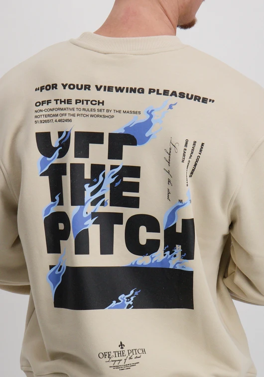 Off The Pitch lit crewneck otp251036