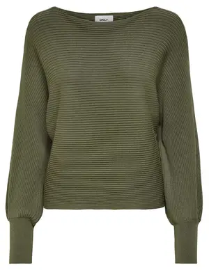 Only ONLADALINE LIFE L/S SHORT PULLO KNT 15226298