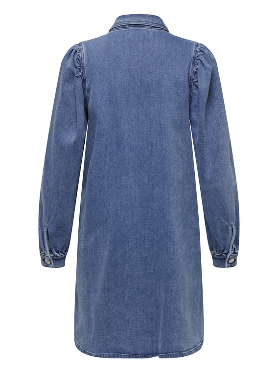 Only ONLALMA L/S DRESS DNM CRO 15345570