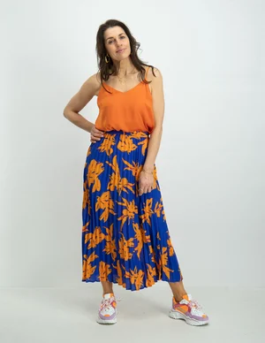 Only ONLALMA LIFE POLY PLISSE SKIRT AOP 15222539