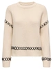 Only ONLAMANDA LIFE LS O-NECK DETAIL CC 15330089