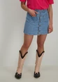 Only ONLAMAZING HW SKIRT TAI DNM NOOS 15349035