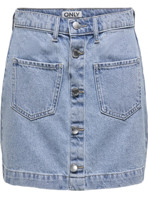 Only ONLAMAZING HW SKIRT TAI DNM NOOS 15349035