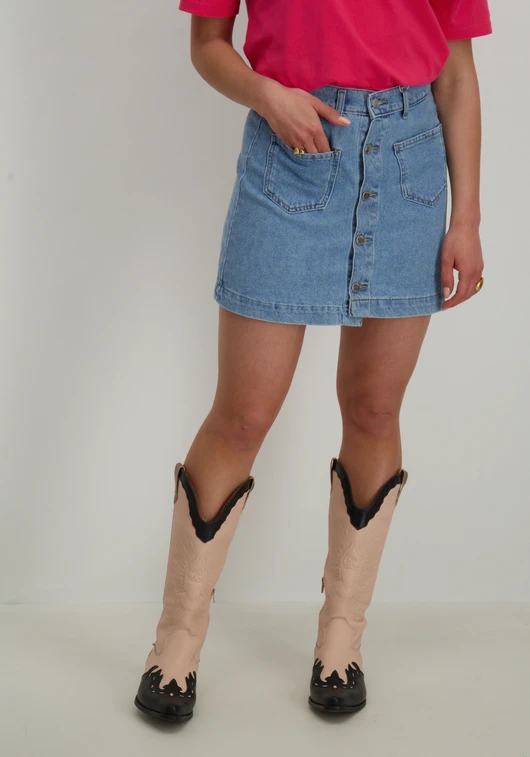 Only ONLAMAZING HW SKIRT TAI DNM NOOS 15349035